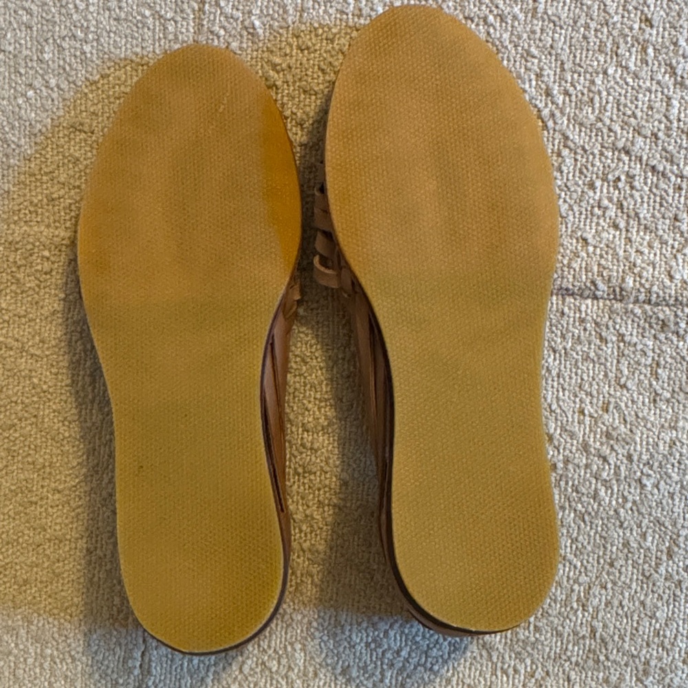 BRAND NEW Nisolo Tan Leather Sandals - Picture 3 of 7